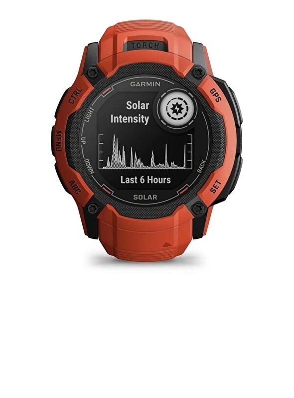 Garmin Instinct 2X Solar Kırmızı Multisport Akıllı Saat