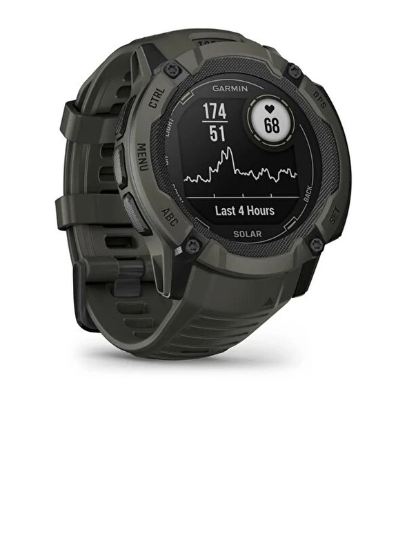 Garmin Instinct 2X Solar Yeşil Multisport Akıllı Saat